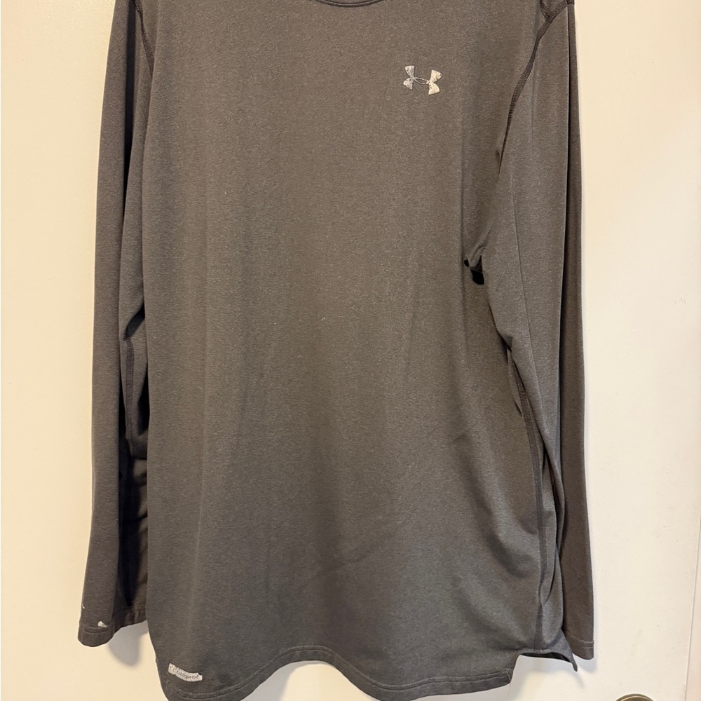 Under Armour Gray Performance Long Sleeve Tee